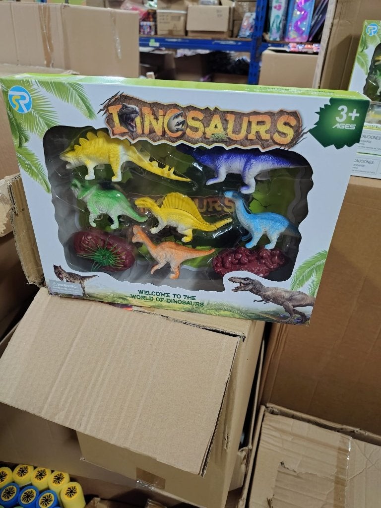 PARTIJ WELCOME TO THE WORLD OF DINOSAURUS IN VENSTERDOOS, ., Nieuw, Ophalen of Verzenden, .