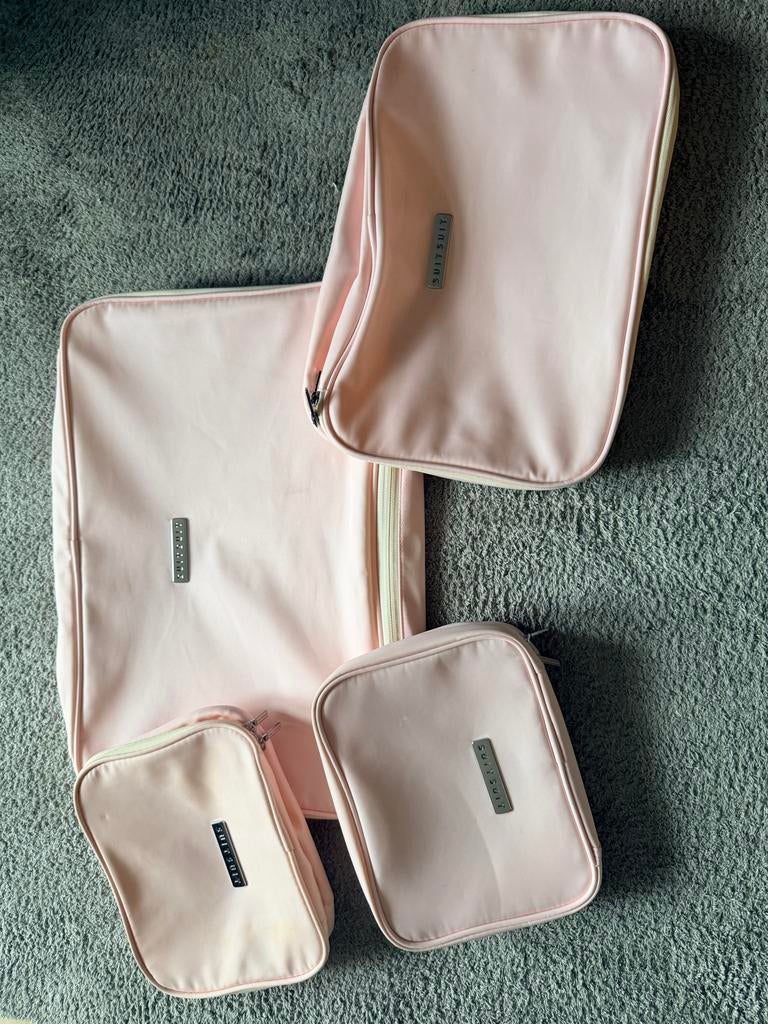 Suitsuit Packing Cube set - Large 76 cm - Pink Dust, Ophalen of Verzenden, Zo goed als nieuw, Roze, 60 tot 80 cm