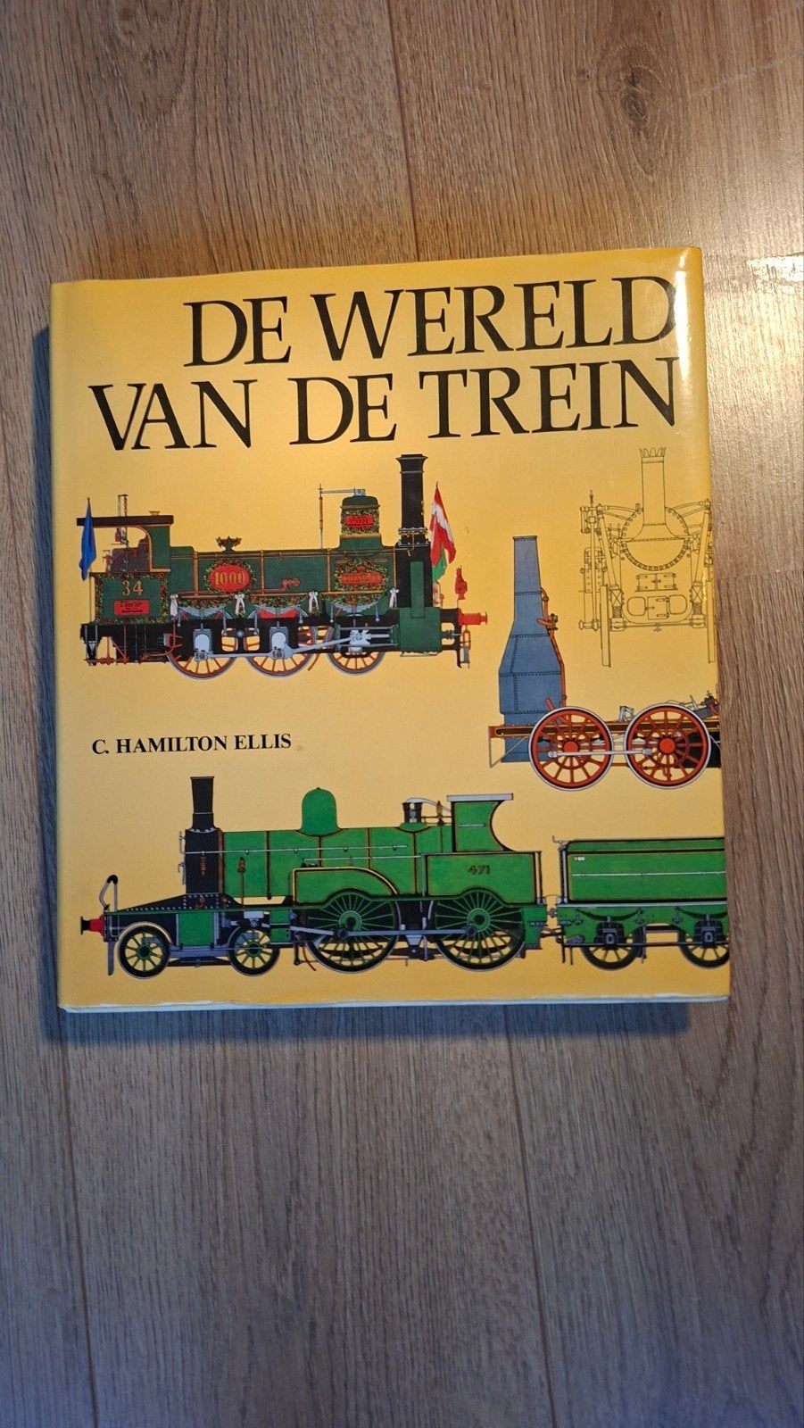 De Wereld Van De Trein, Boeken, Ophalen of Verzenden, Zo goed als nieuw, C. Hamilton Ellis, Trein