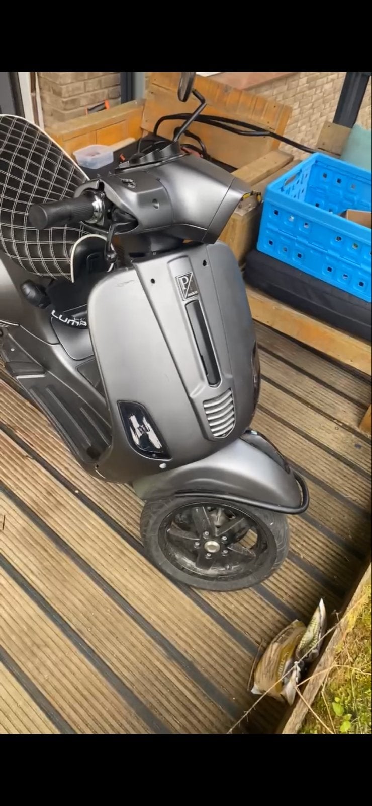 Vespa scooter te ruil, Fietsen en Brommers, Scooters | Vespa, Ophalen, Overige modellen, Maximaal 45 km/u, Zo goed als nieuw