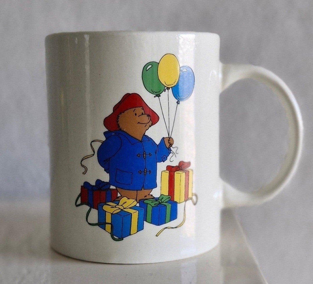 Twee Douwe Egberts Paddington Beer Bekers - Vintage 2009, Huis en Inrichting, Ophalen of Verzenden, Zo goed als nieuw, Overige stijlen