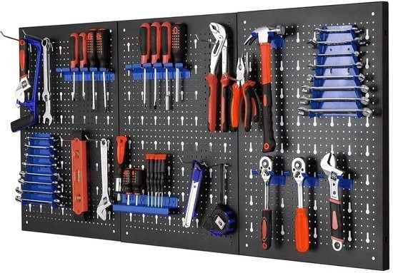 Gereedschapswand - Wandorganizer - Gereedschapsbord - 120x60, Hobby en Vrije tijd, Overige Hobby en Vrije tijd, Nieuw, Verzenden