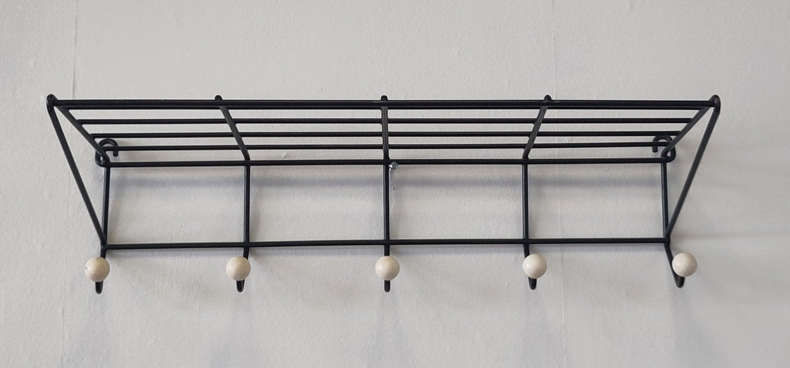 Vintage kapstok Spectrum Friso Kramer Nieuw Deurne DZ 05, Wandkapstok, Gebruikt, ., Ophalen of Verzenden