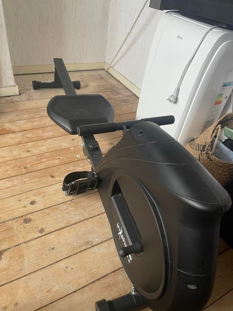 Inshape RM-E Roeitrainer - Zo goed als nieuw, Ophalen, Armen, Zo goed als nieuw, Metaal