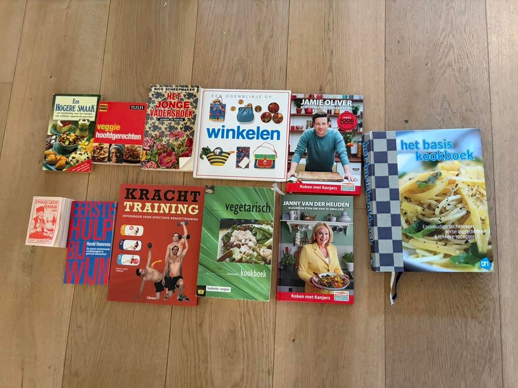 Gratis af te halen kookboeken, Boeken, Kookboeken, Ophalen, Gelezen, Overige gebieden