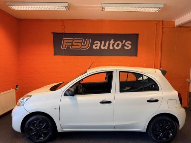 Nissan Micra 1.2 / DIG-S / 5 DEURS / VISIA-SPORT / AIRCO!, Auto's, Nissan, Voorwielaandrijving, Euro 5, Stof, Gebruikt