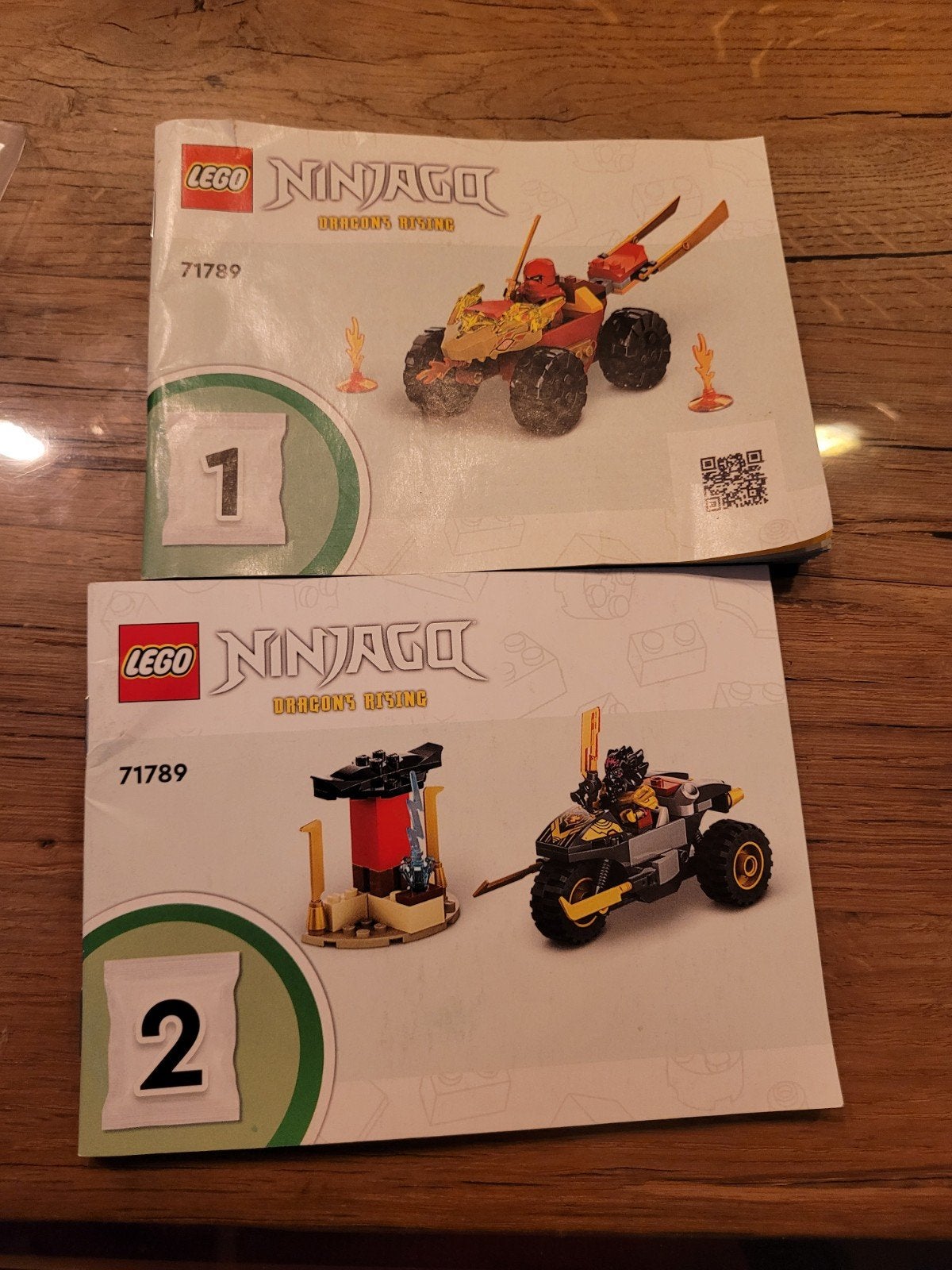 Lego ninjago Kai en Ras Duel 71789, Compleet, Lego, Ophalen of Verzenden, Zo goed als nieuw