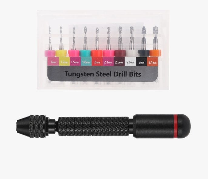 Bambu Lab Handboor Kit met Wolfraam Stalen Boren, Ophalen of Verzenden, Nieuw, Printeraccessoires