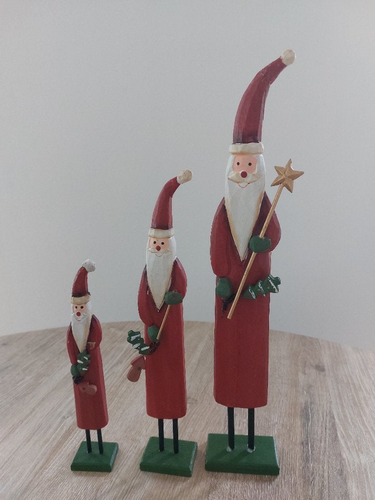 Houten kerstfiguren, Diversen, Ophalen of Verzenden, Zo goed als nieuw