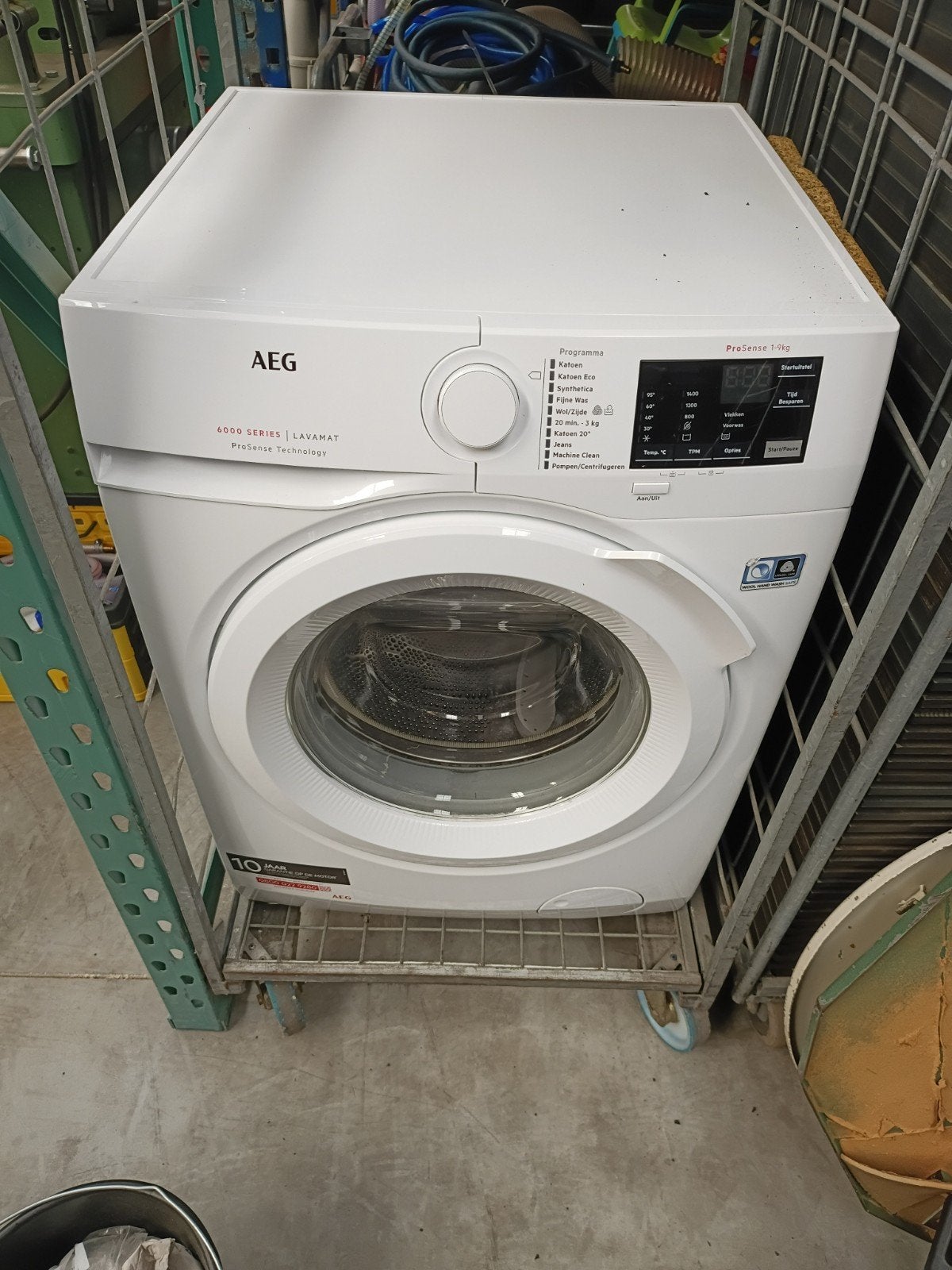 AEG LAVAMAT 6000 SERIES 1 TOT 9KG TROMMEL LAGER KAPOT, Witgoed en Apparatuur, Ophalen, 8 tot 10 kg, Energieklasse A of zuiniger