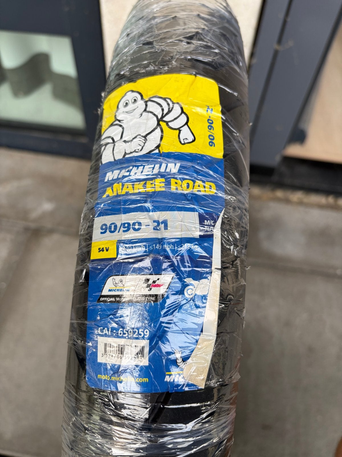 Michelin Anakee Road 90/90-21 Motorband Nieuw, Motoren, Ophalen, Nieuw