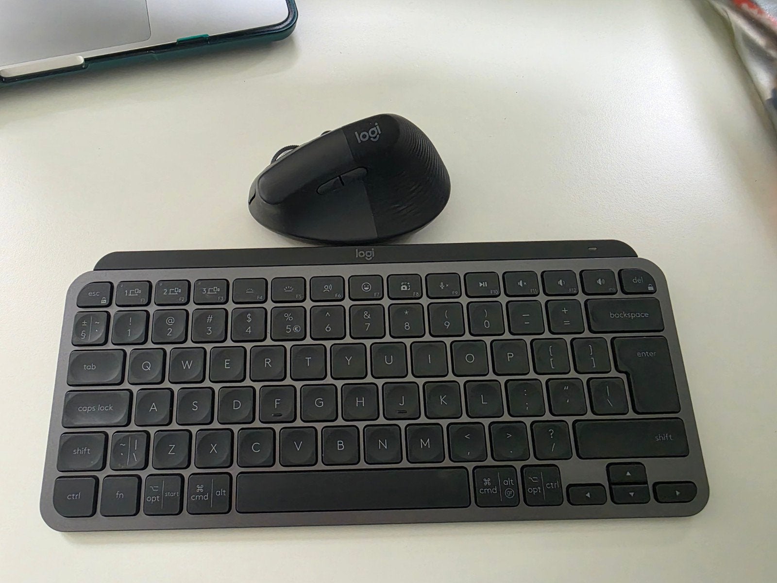 Logitech MX Keys Mini Toetsenbord & MX Vertical Muis Set, Computers en Software, Toetsenborden, Ergonomisch, Logitech, Ophalen of Verzenden