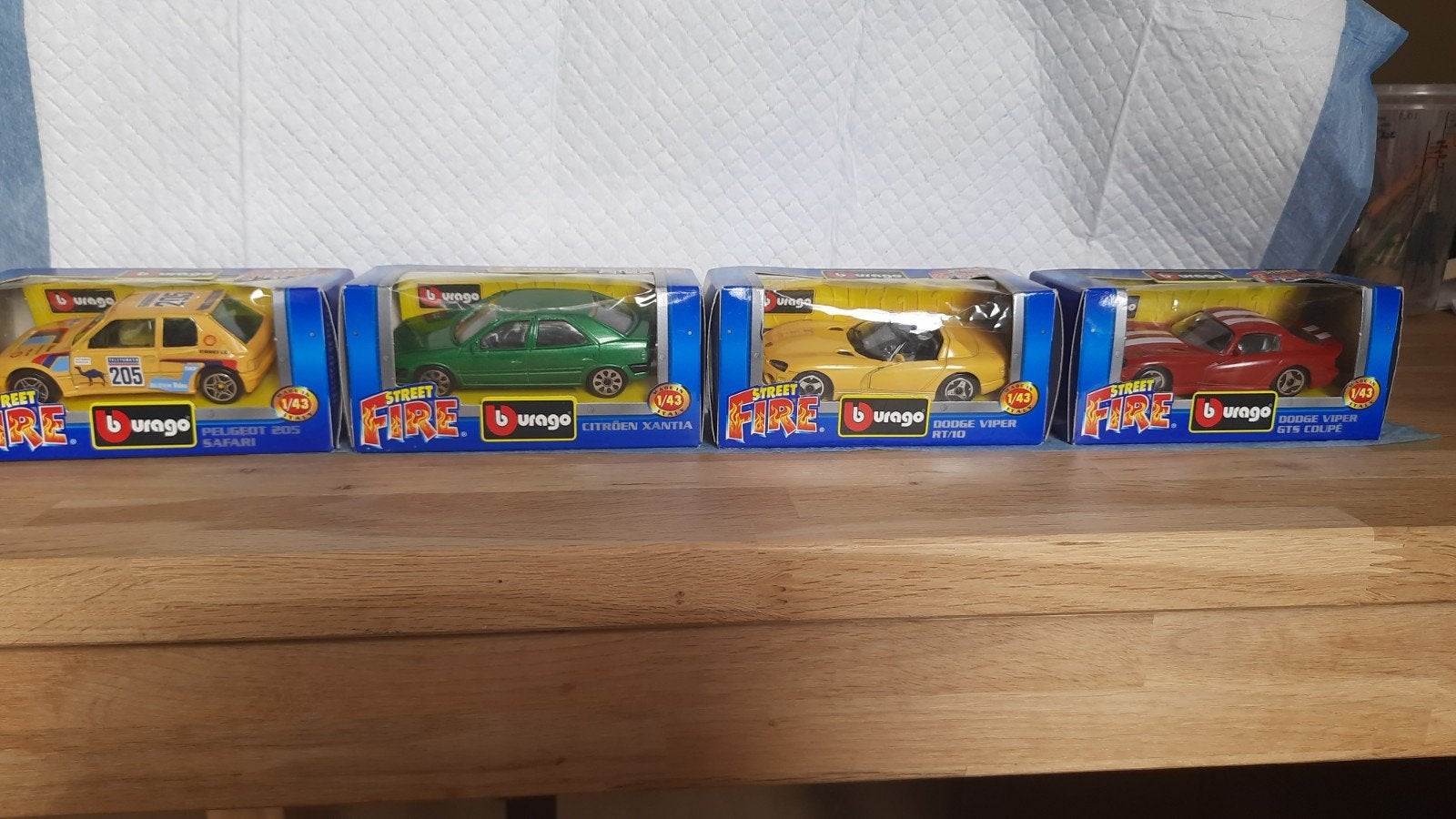Burago Street Fire en andere modelauto's (6 stuks), Hobby en Vrije tijd, Ophalen of Verzenden, Nieuw