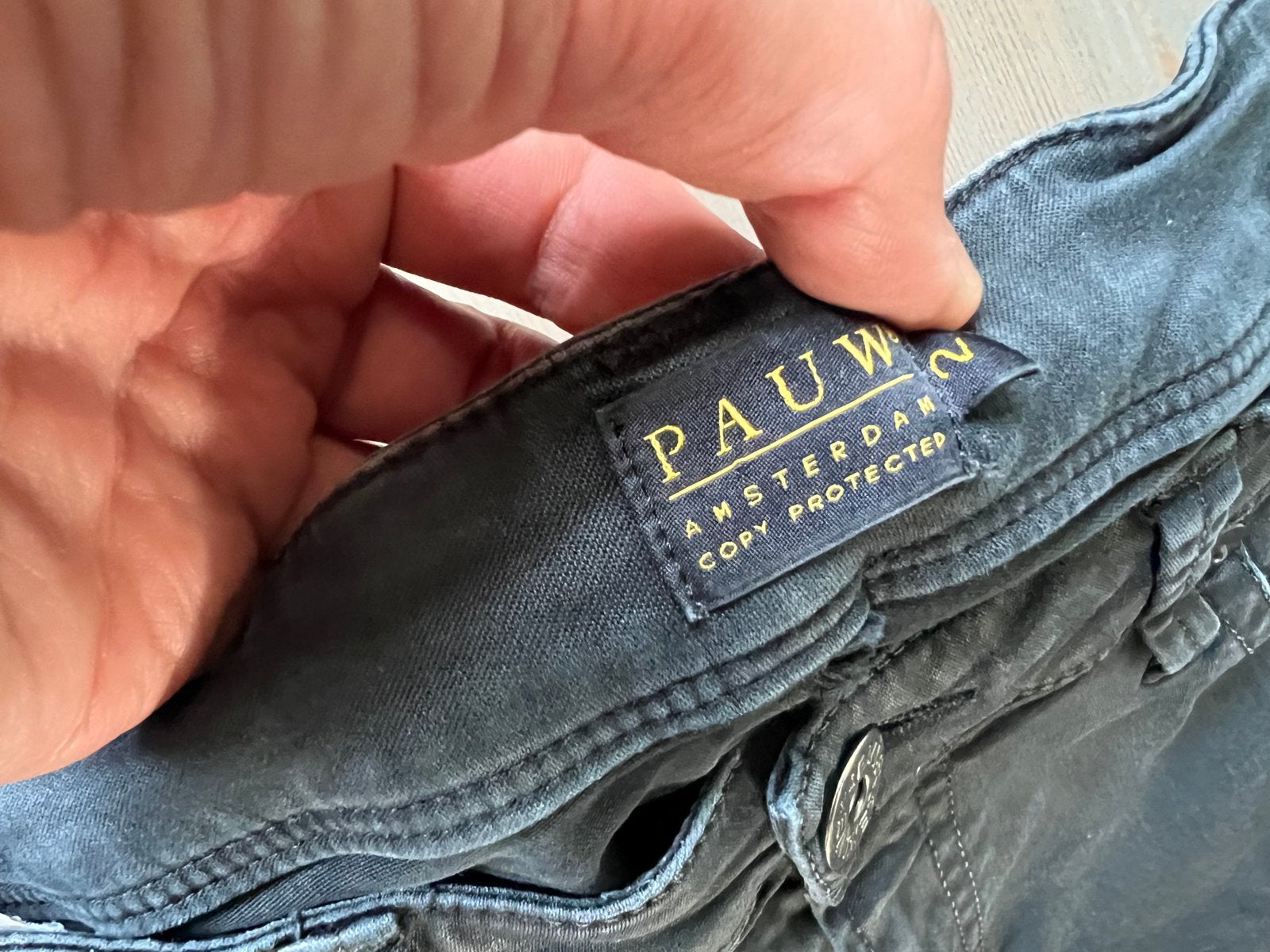 Pauw broek maat 2, Ophalen of Verzenden, Maat 36 (S), Gedragen, Grijs