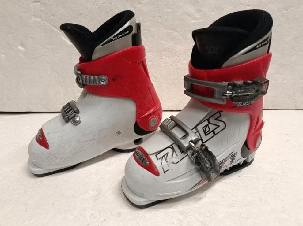 Roces skischoenen verstelbaar maat 19 - 21 zie fotos, Overige merken, Gebruikt, 100 tot 140 cm, Schoenen