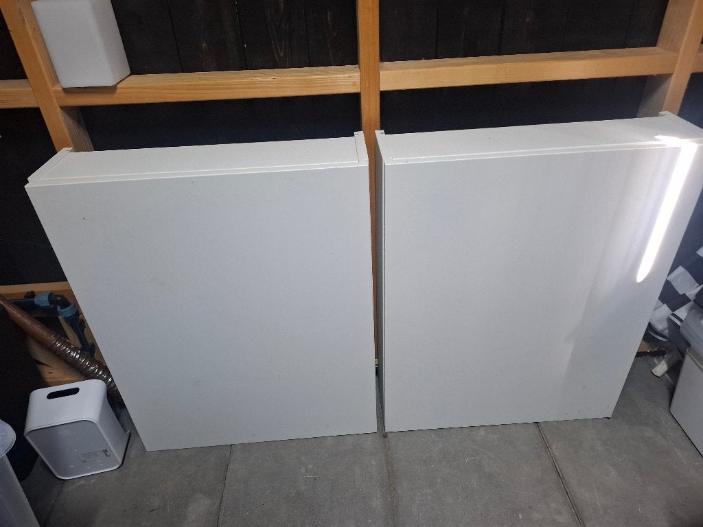 Enhet ikea kast 2x wit, Ophalen, Gebruikt