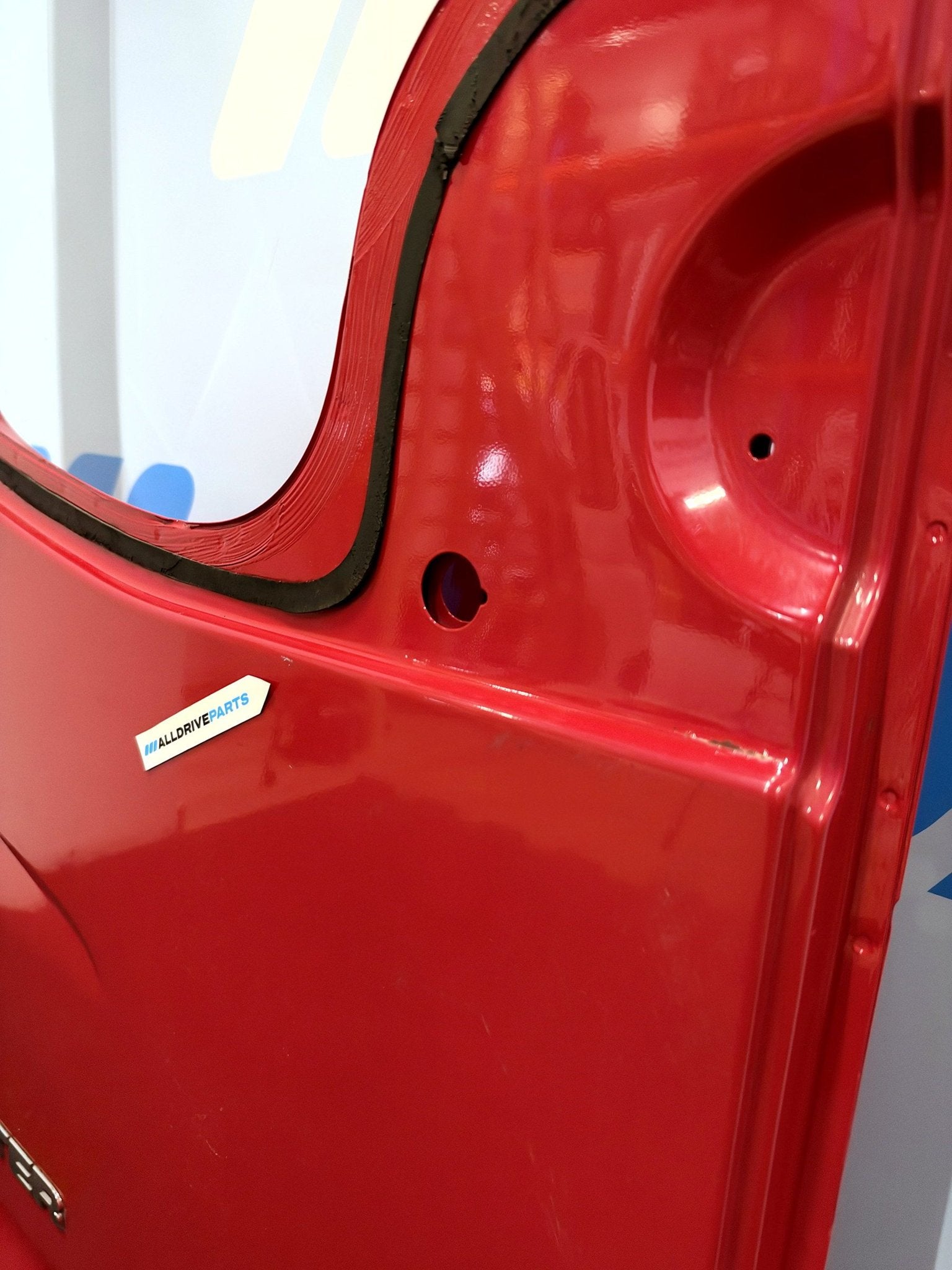 Volkswagen Crafter achterdeur links H2 rood 2006-2015, Gebruikt, -, Ophalen of Verzenden, Achter