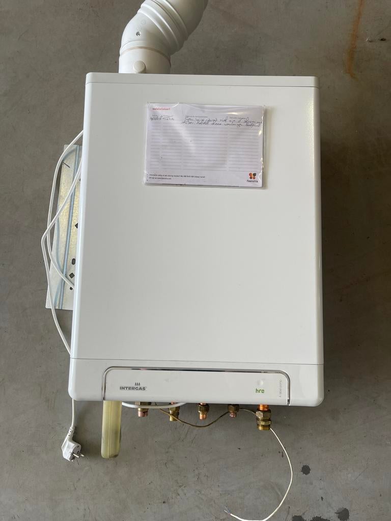 Intergas HRE A28/24 CV-ketel - Zo goed als nieuw, Aardgas, Geiser, Ophalen of Verzenden, Zo goed als nieuw