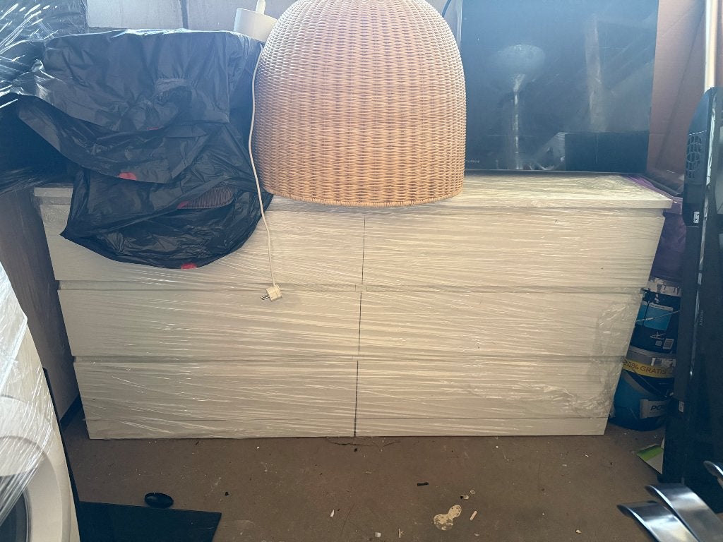 MALM IKEA ladekast, Ophalen, 50 tot 100 cm, Zo goed als nieuw, 3 of 4 laden