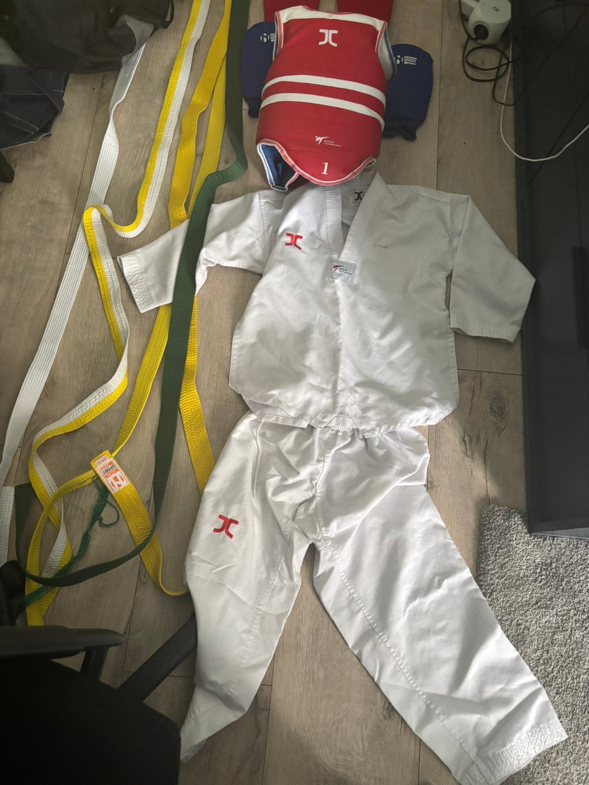Taekwondo set, Maat XS of kleiner, Ophalen, Zo goed als nieuw, Taekwondo