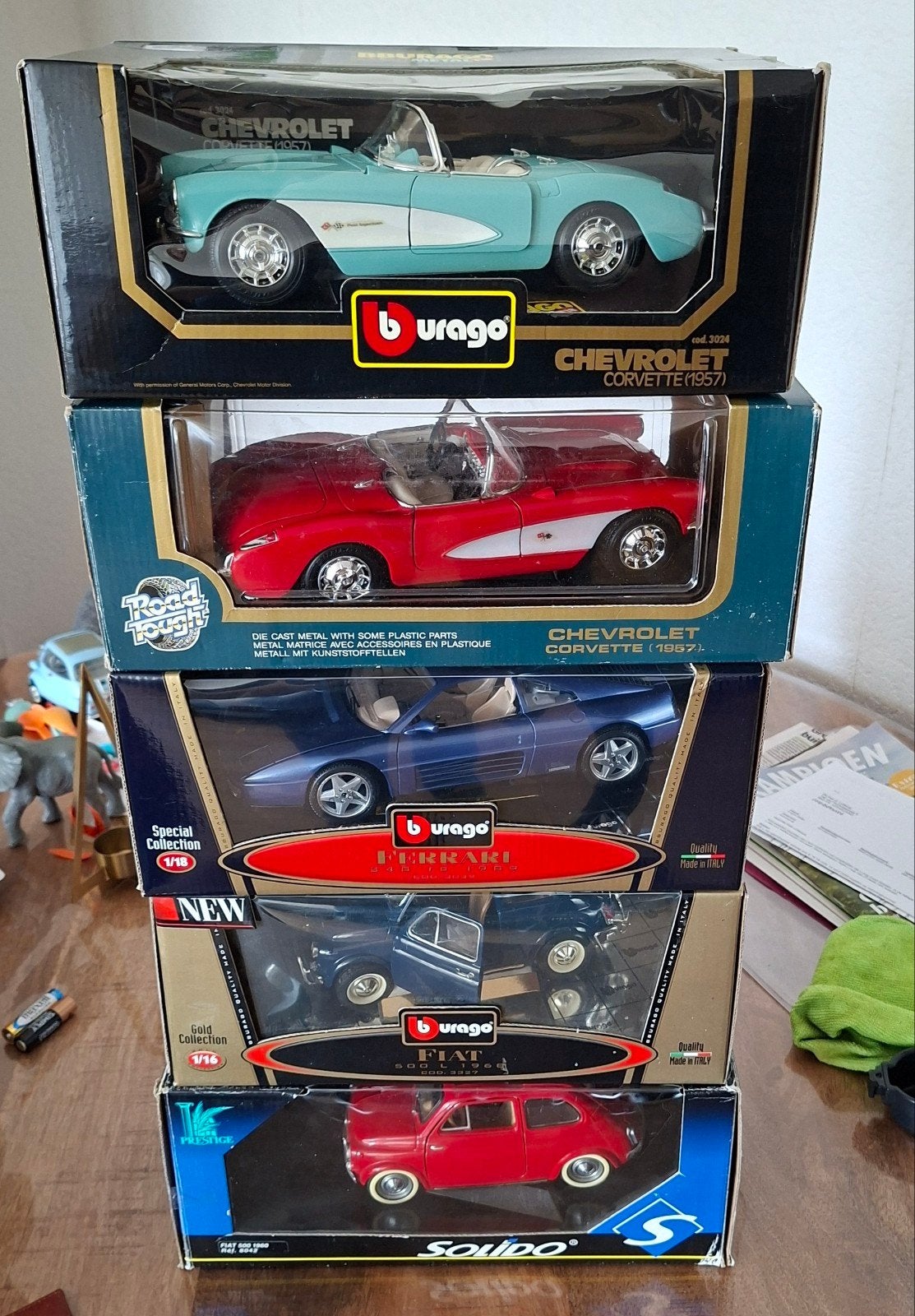 Modelauto.s, Hobby en Vrije tijd, Modelauto's | 1:18, Ophalen, Zo goed als nieuw, Auto, Overige merken