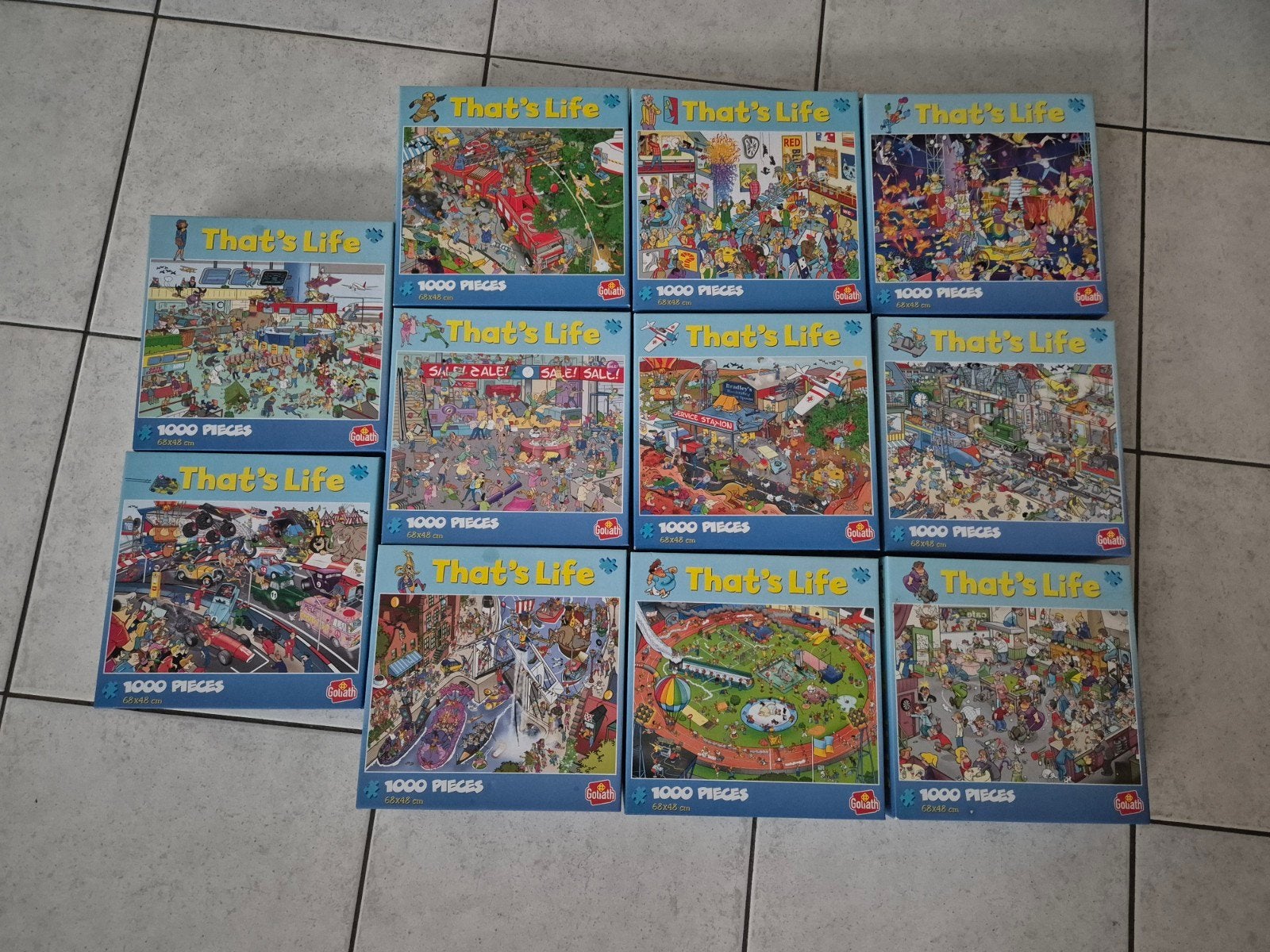 that's life 11 puzzels, Ophalen of Verzenden, 500 t/m 1500 stukjes, Zo goed als nieuw, Legpuzzel