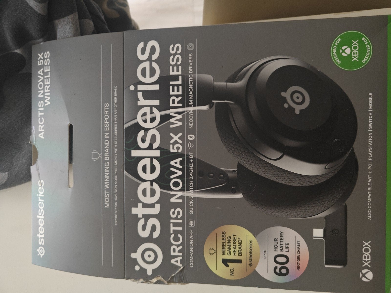 Steelseries arctis nova 5x, Computers en Software, Headsets, Ophalen of Verzenden, Zo goed als nieuw