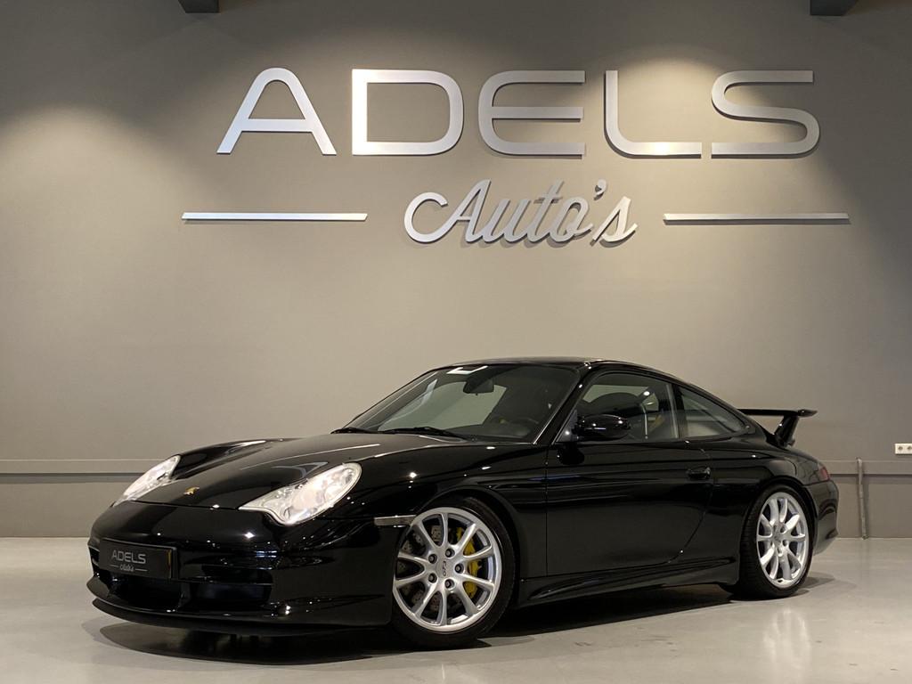 Porsche 911 3.6 Coupé 996 GT3 Origineel NL|Bucket Seats|Rol, Electronic Stability Program (ESP), Gebruikt, Zwart, Leder