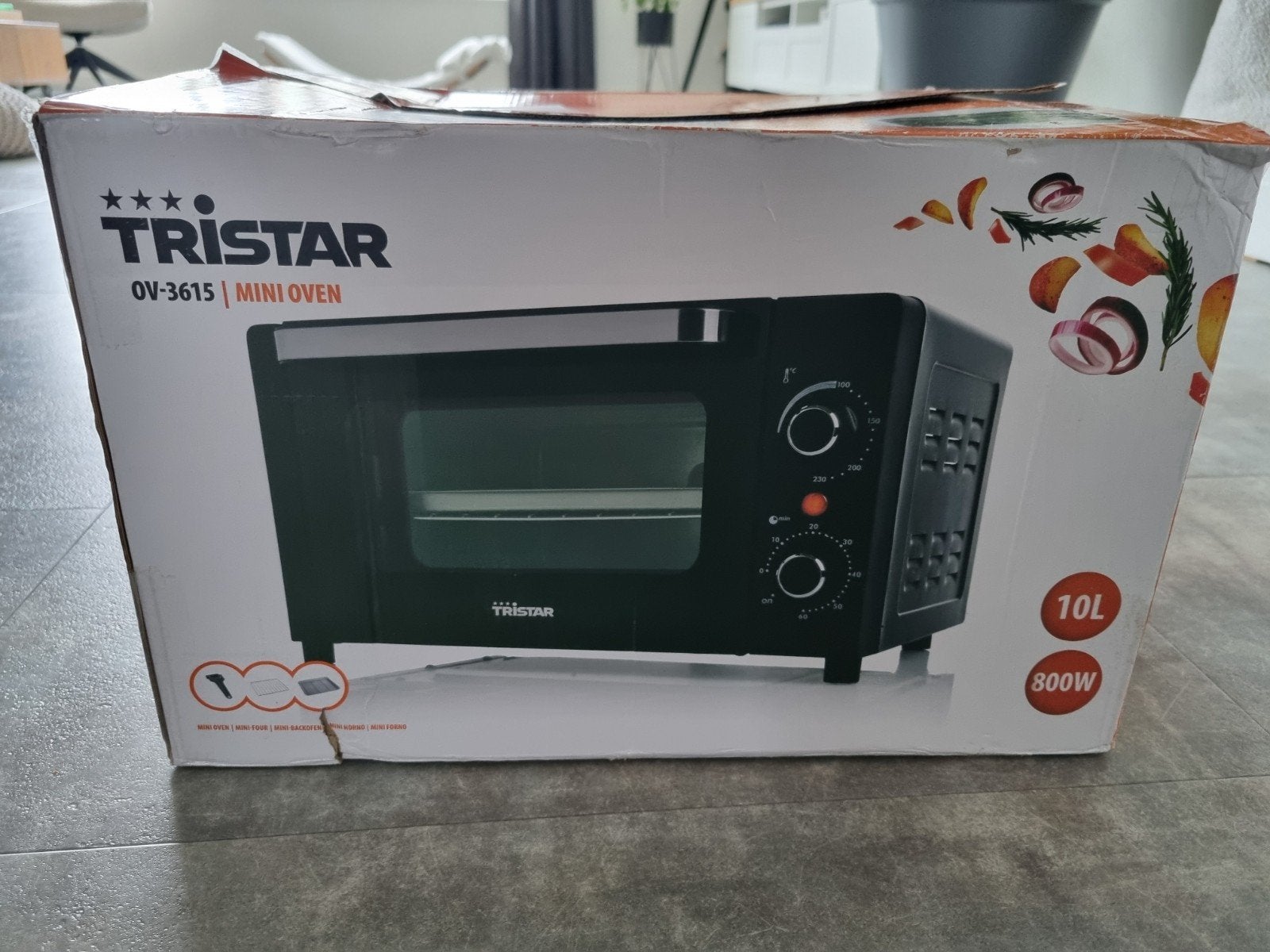 Tristar OV-3615 Mini Oven 10L 800W - Nieuw in doos, Ophalen of Verzenden