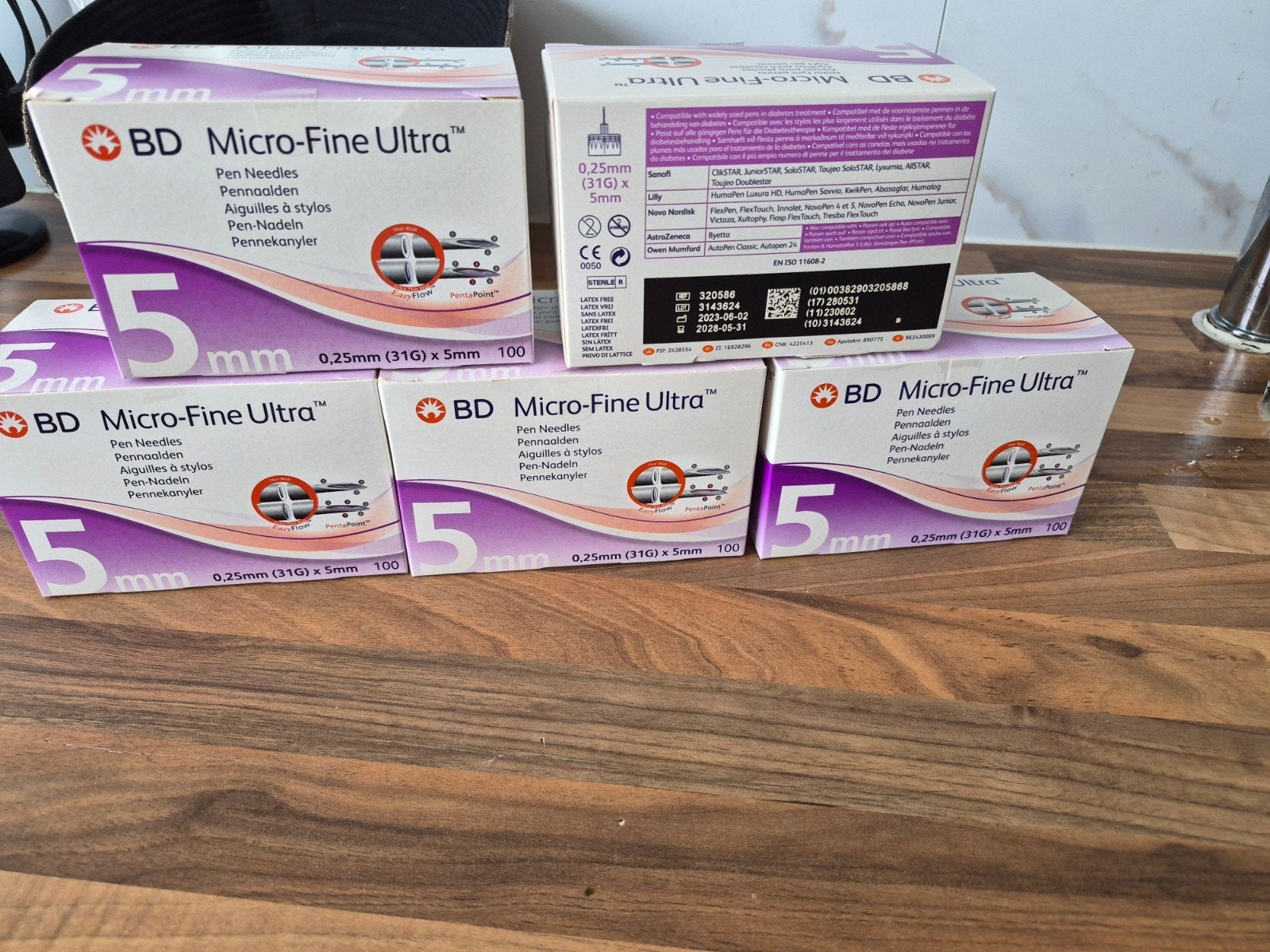 ye koop insuline maalden 5 mm er zijn 5 doosjes beschikbaar, Ophalen, Nieuw