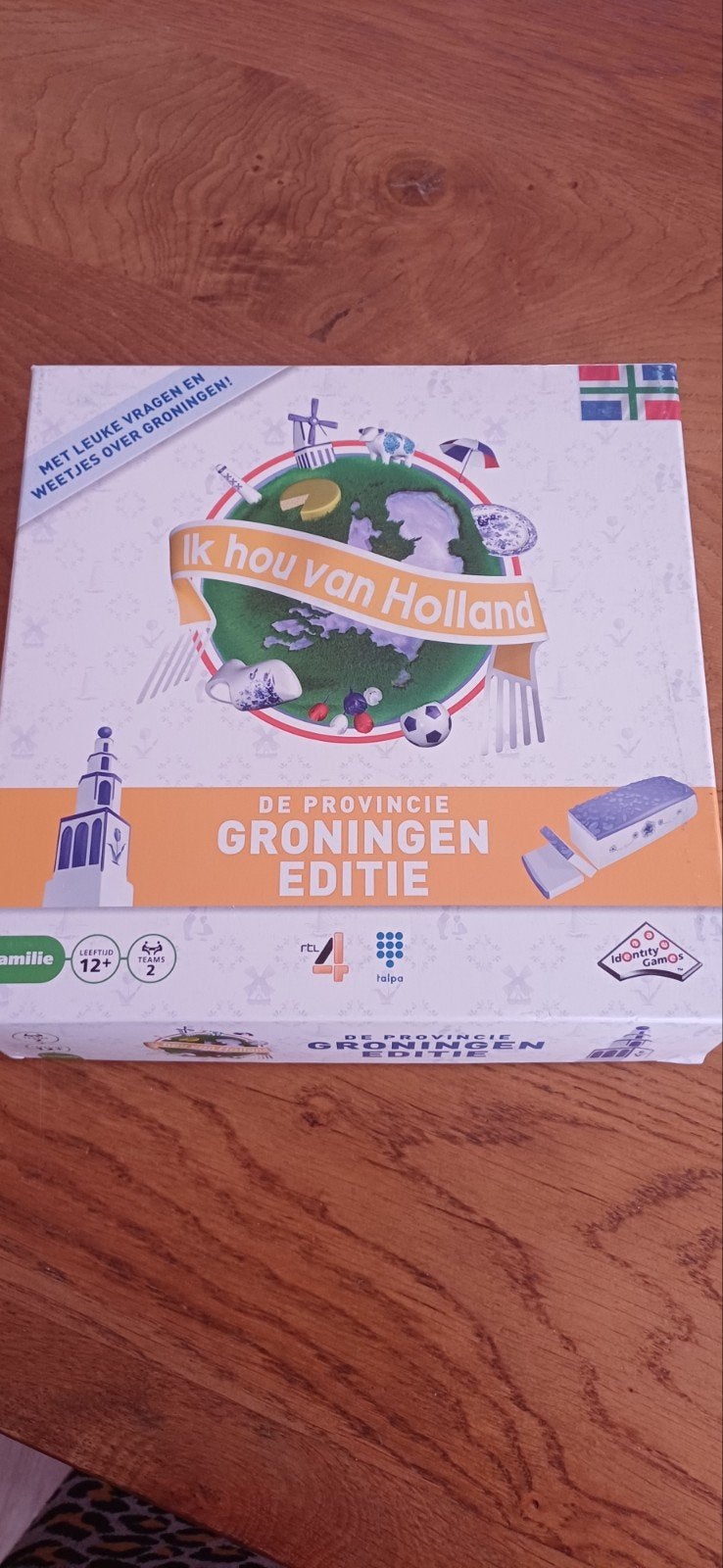 Ik hou van Holland - De Provincie Groningen Editie, Drie of vier spelers, Ophalen, Zo goed als nieuw, RTL4 / Talpa / Identity Games
