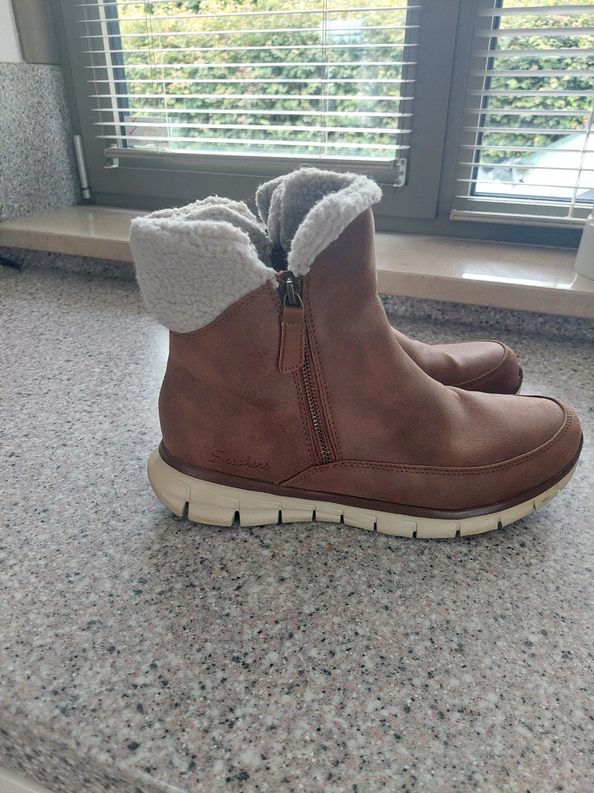 Mooie bruine laarsjes Skechers maat 41, Ophalen of Verzenden, Meisje, Laarzen