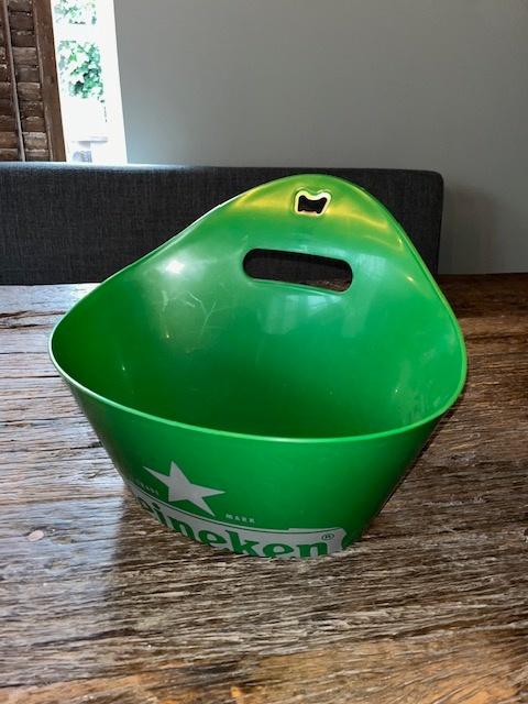 Heineken flessen koelbak met opener, Ophalen of Verzenden, Nieuw, Flesopener, Heineken