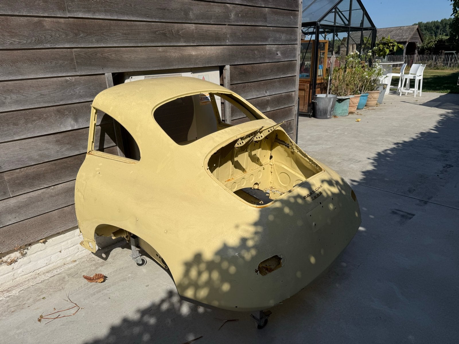 Porsche 356 (1/2)op wielen, Auto-onderdelen, Carrosserie en Plaatwerk, Ophalen of Verzenden