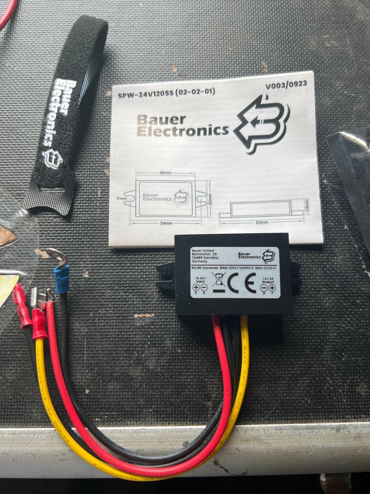 Bauer Electronics SPW-24V1205S DC/DC Converter, Ophalen, Nieuw, Universele onderdelen