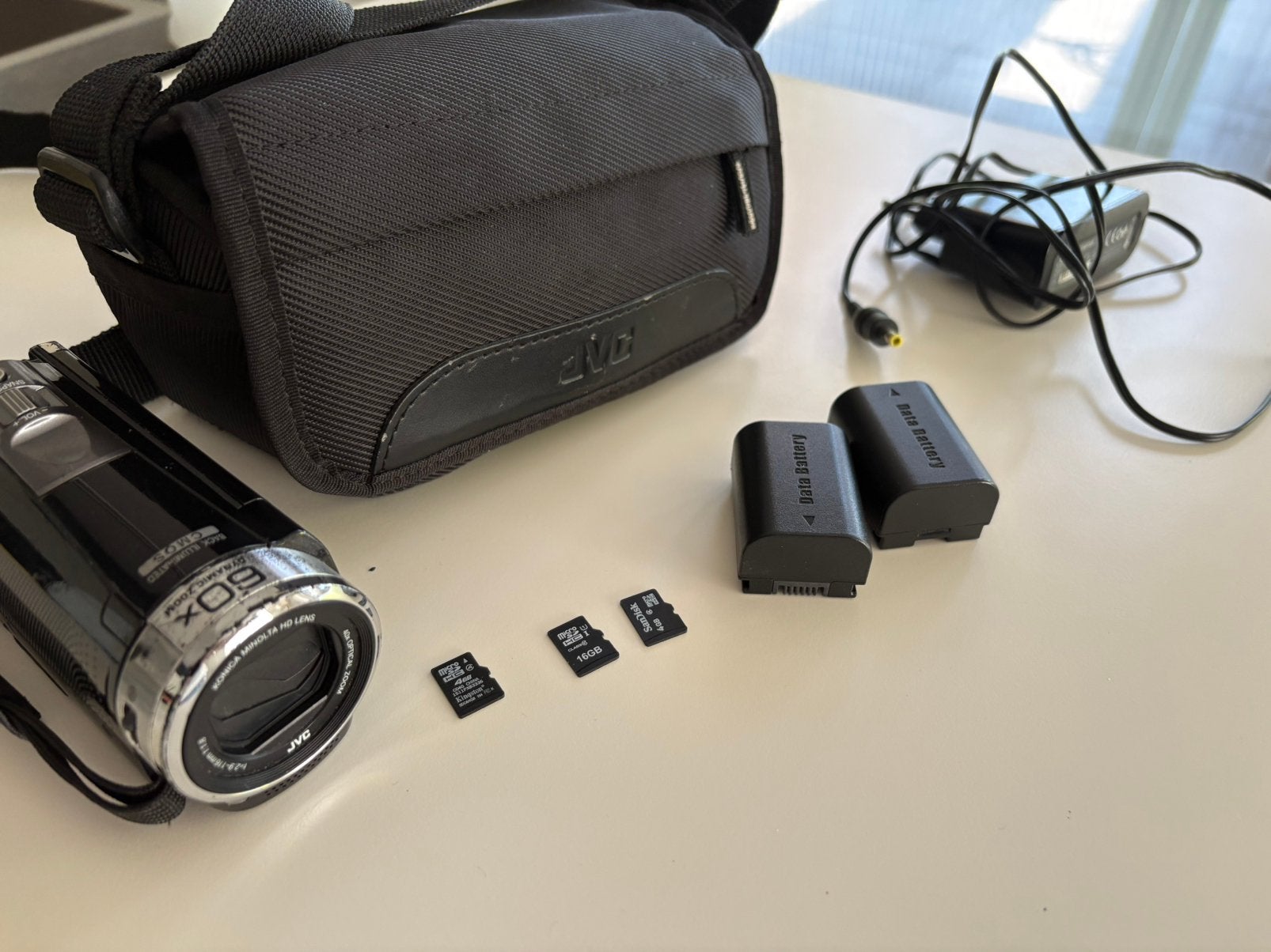 JVC digitale videocamera GZ-EX315BE, Ophalen, Full HD, Gebruikt, JVC