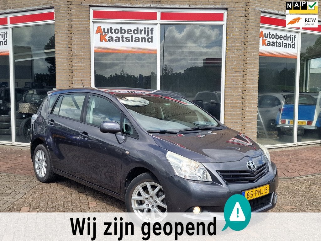 Toyota Verso 1.8 VVT-i Dynamic - Pano - Navi - Clima - Cruis, Auto's, Toyota, Voorwielaandrijving, Gebruikt, Zwart, 4 cilinders