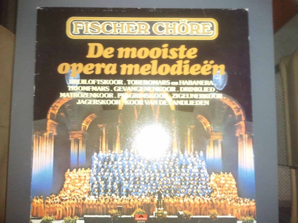 FISCHER CHÖRE - de mooiste opera melodieën, Cd's en Dvd's, Ophalen of Verzenden, Zo goed als nieuw, 12 inch, LP