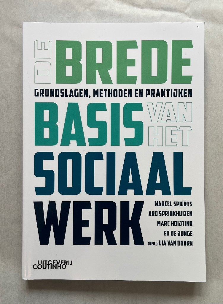 De brede basis van het sociaal werk, 2e herziene druk, Boeken, Studieboeken en Cursussen, Nieuw, Gamma, HBO, Uitgeverij Coutinho