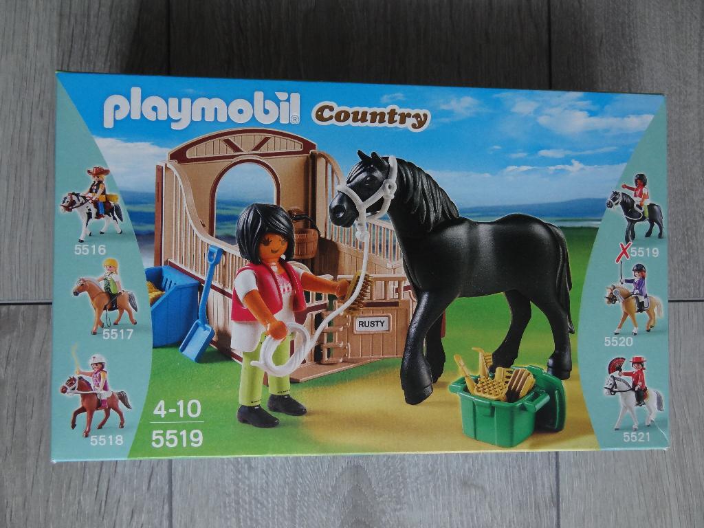 NIEUW! Playmobil Fries paard met paardenbox – 5519 >Snelle V, Ophalen of Verzenden, Nieuw