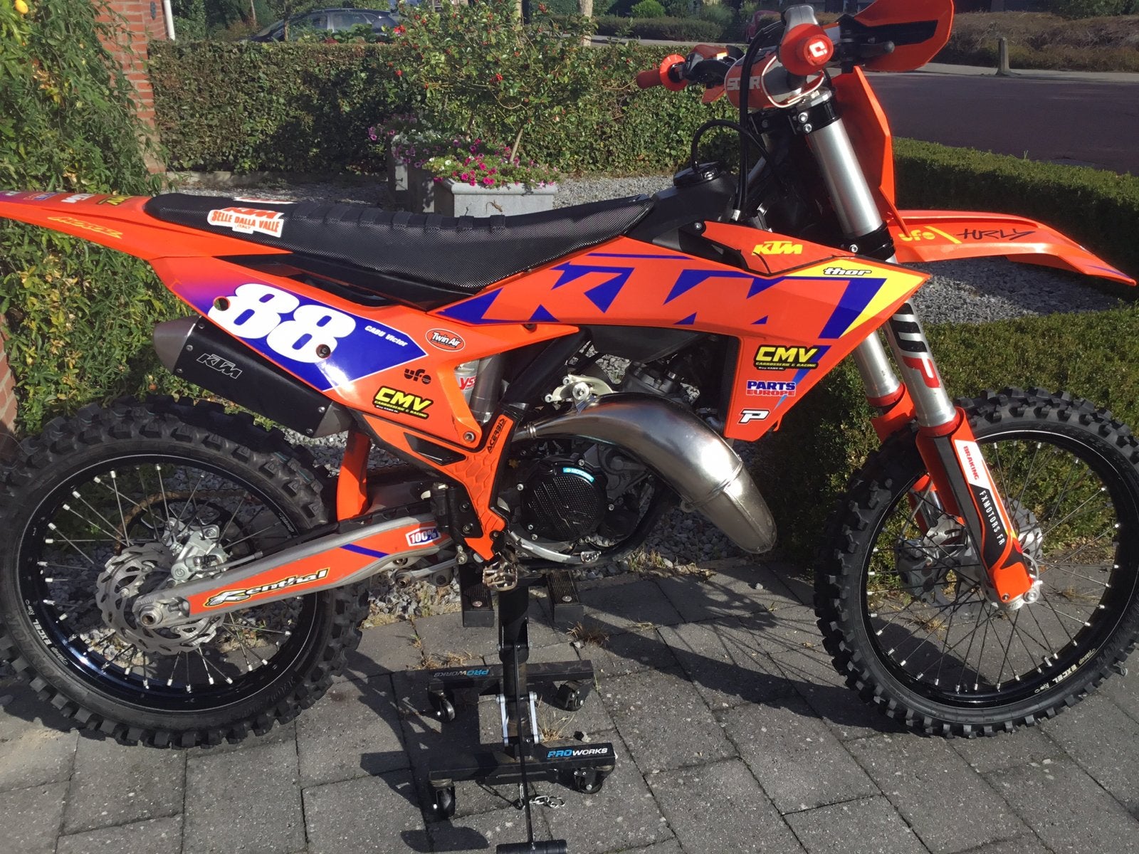 Te koop ktm sx 125 van 2023 slechts 61 uur gelopen zeer mooi, Gebruikt, Particulier, 11 kW of minder, Handgeschakeld