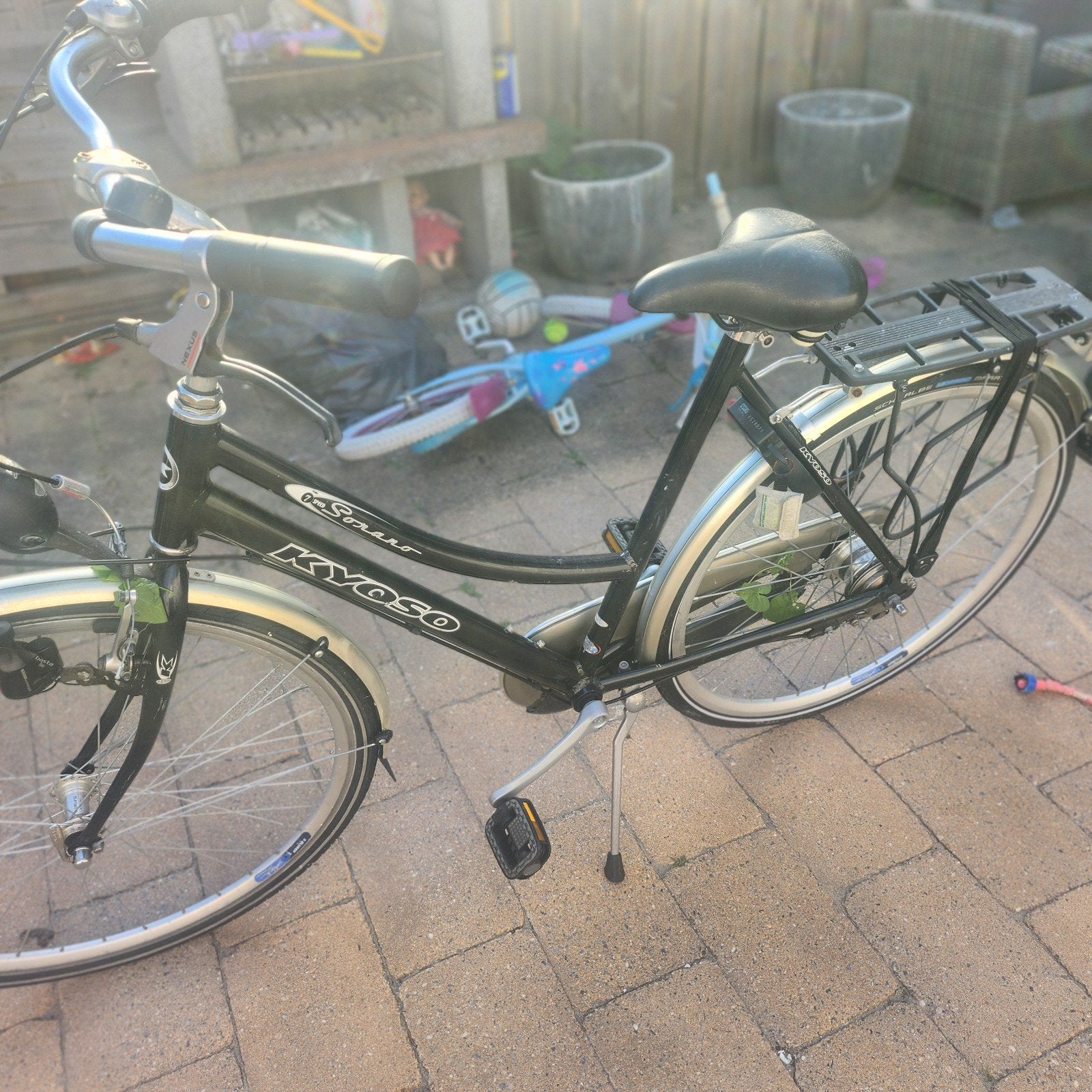 Mooie goede dames fiets, Fietsen en Brommers, Ophalen, Zo goed als nieuw