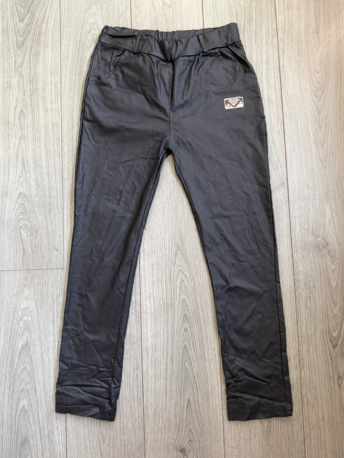 Leren legging broek, Zwart, Maat 46/48 (XL) of groter, Nieuw, Ophalen of Verzenden
