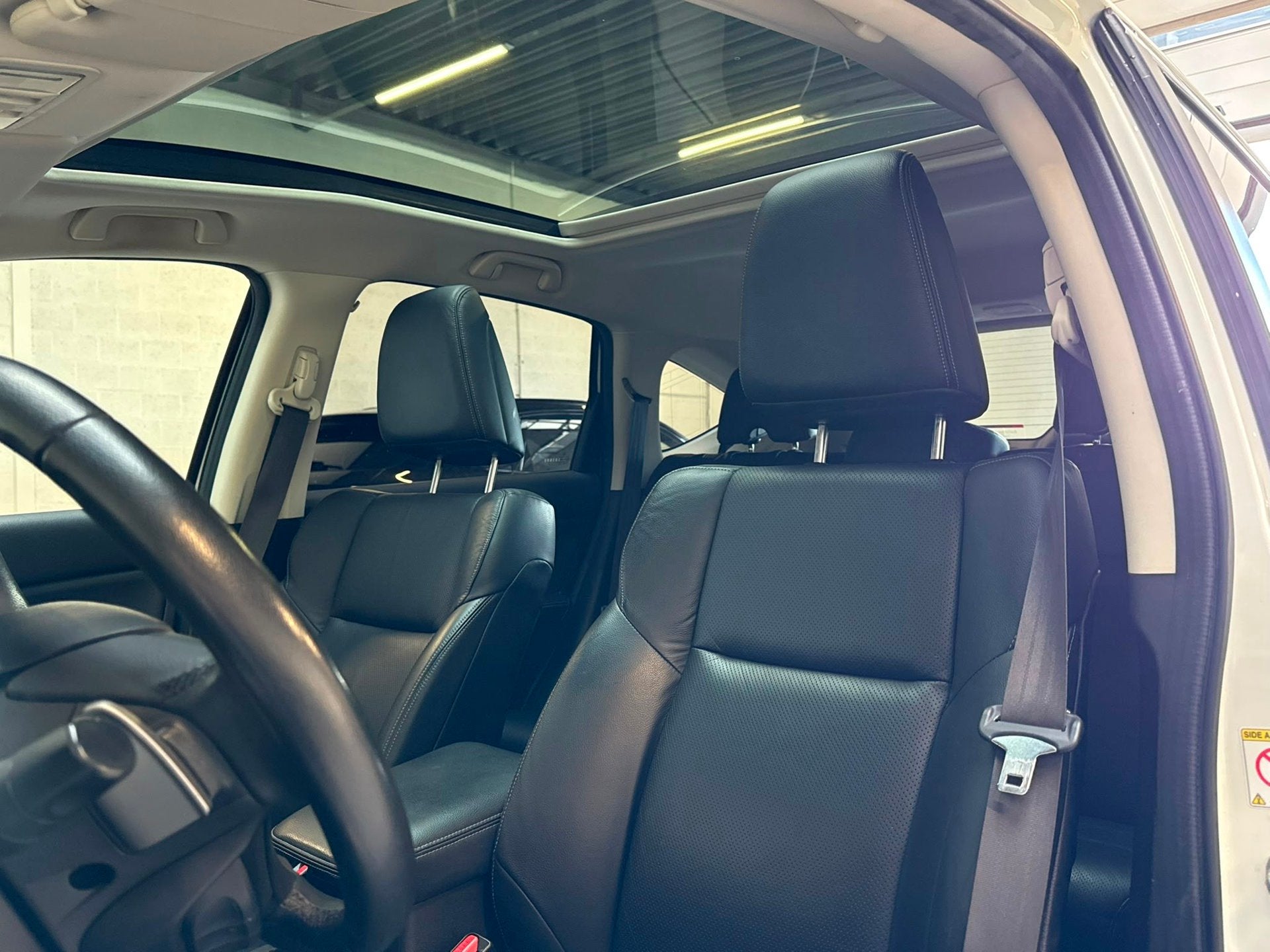 Honda CR-V 2.0 AWD Executive - LEER - PANORAMADAK - MEMORY, Auto's, Euro 5, Gebruikt, 4 cilinders, Wit