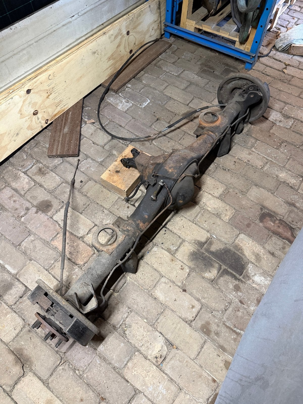 Ford 9 inch achteras compleet, Ophalen, Gebruikt, Ford