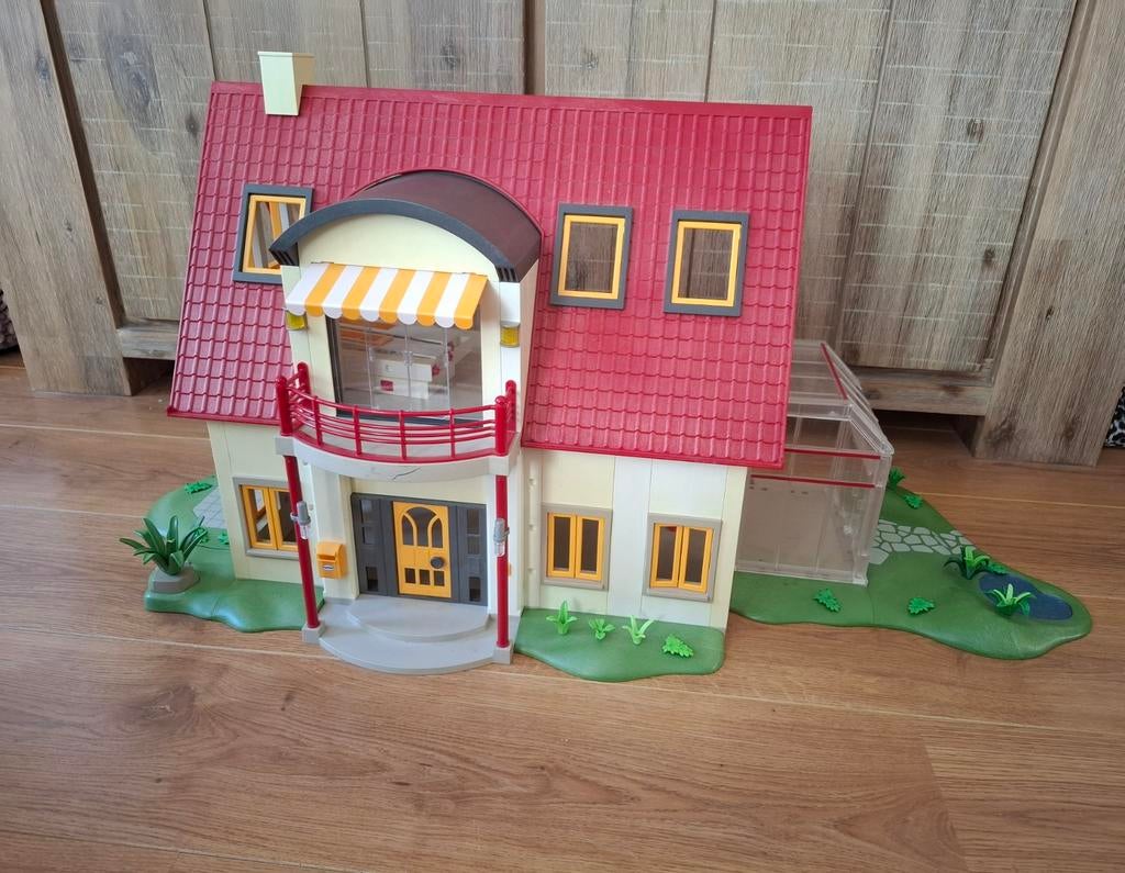 Playmobil 4279 moderne villa woonhuis huis met serre, Kinderen en Baby's, Speelgoed | Playmobil, Ophalen of Verzenden, Gebruikt