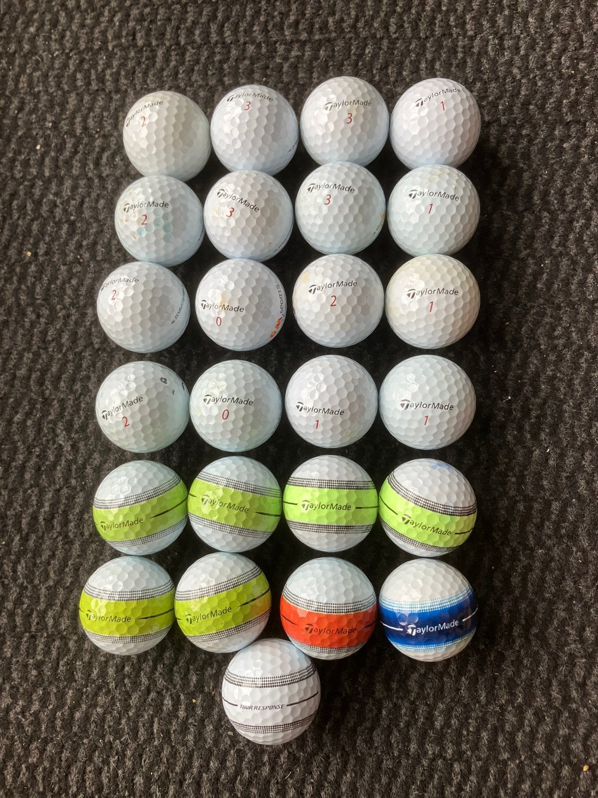 Taylor made golfballen, Sport en Fitness, Ophalen of Verzenden, Zo goed als nieuw, Bal(len)