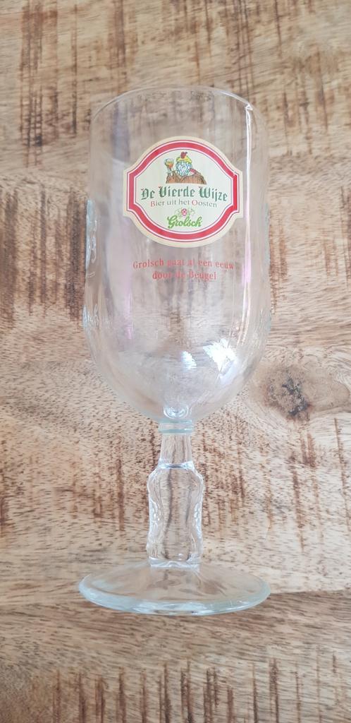 Grolsch bierglas, Ophalen of Verzenden, Zo goed als nieuw, Glas of Glazen, Grolsch