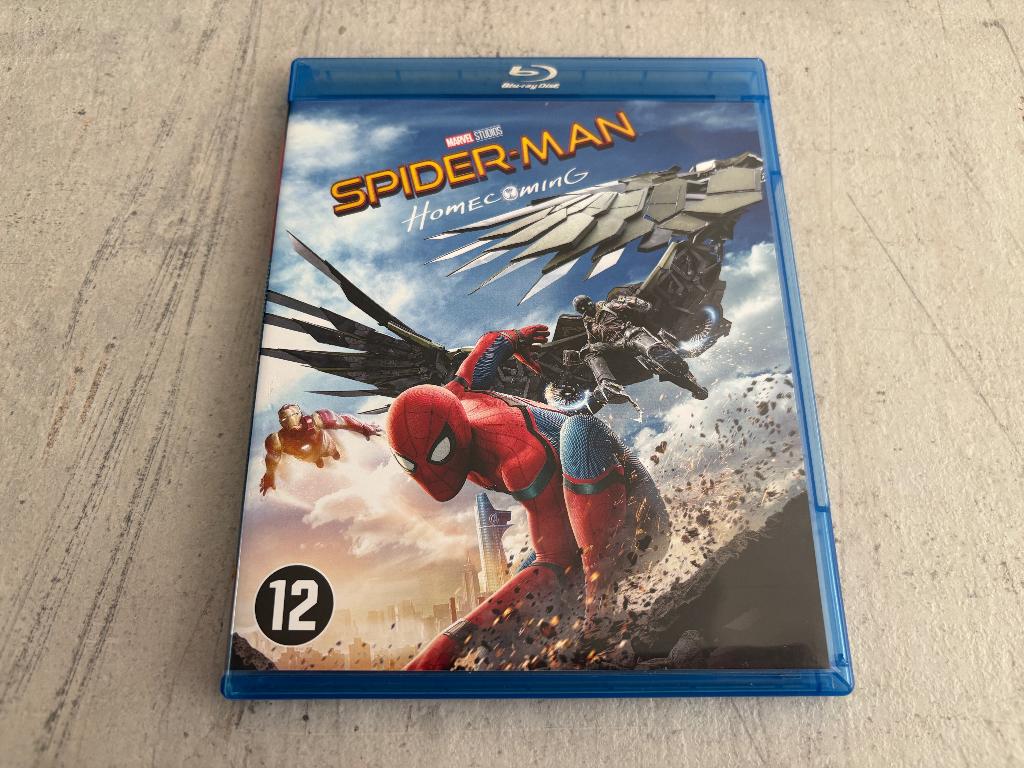 Spider-Man Homecoming Blu Ray, Cd's en Dvd's, Blu-ray, Zo goed als nieuw, Actie, Ophalen of Verzenden