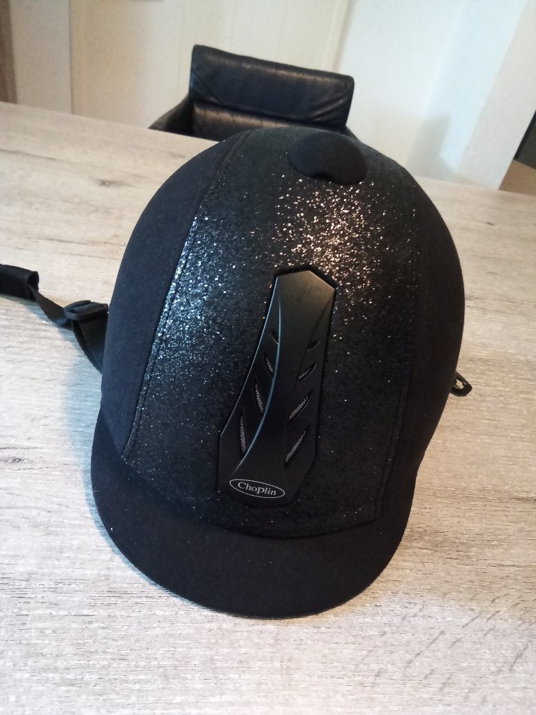 Cap Choplin voor kinderen maat 52-54 z.g.a.n., Dieren en Toebehoren, Paardrijkleding, Ophalen, Kinderen, Overige merken, Zo goed als nieuw